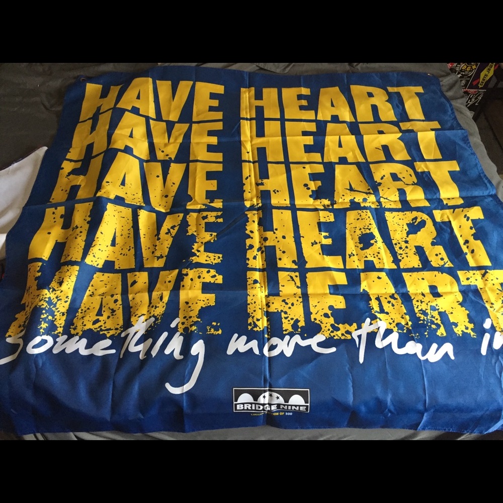 HAVE HEART band banner